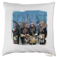 Motiv: Kissen - Indianlodge - bestimme auf Wunsch Details wie Produkt, Grösse, Farbe und Position selbst ! Motiv: Kissen - Indianlodge