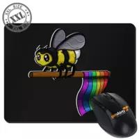 Motiv: XXL Mousepad - Beas Pride Hummel - bestimme auf Wunsch Details wie Produkt, Grösse, Farbe und Position selbst ! Motiv: XXL Mousepad - Beas Pride Hummel
