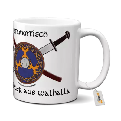 Motiv: Tasse - Krieger aus Walhalla