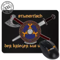 Motiv: XXL Mousepad - Krieger aus Walhalla - bestimme auf Wunsch Details wie Produkt, Grösse, Farbe und Position selbst ! Motiv: XXL Mousepad - Krieger aus Walhalla