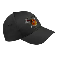 Motiv: 5 Panel Cap Curved Basic - Rammstein und Walhalla - bestimme auf Wunsch Details wie Produkt, Grösse, Farbe und Position selbst ! Motiv: 5 Panel Cap Curved Basic - Rammstein und Walhalla