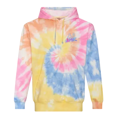 Motiv: Tie Dye Hoodie - AIgames - bestimme auf Wunsch Details wie Produkt, Grösse, Farbe und Position selbst ! Motiv: Tie Dye Hoodie - AIgames