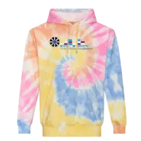 Motiv: Tie Dye Hoodie - FreeK-Events-Logo - bestimme auf Wunsch Details wie Produkt, Grösse, Farbe und Position selbst ! Motiv: Tie Dye Hoodie - FreeK-Events-Logo