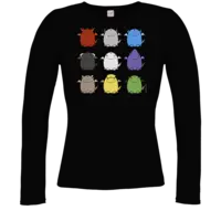 Motiv: Longsleeve Damen Organic - Classic Dragons - bestimme auf Wunsch Details wie Produkt, Grösse, Farbe und Position selbst ! Motiv: Longsleeve Damen Organic - Classic Dragons