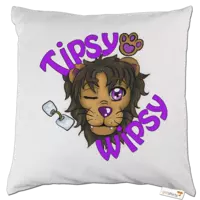 Motiv: Kissen - Tipsywipsy Logo - bestimme auf Wunsch Details wie Produkt, Grösse, Farbe und Position selbst ! Motiv: Kissen - Tipsywipsy Logo
