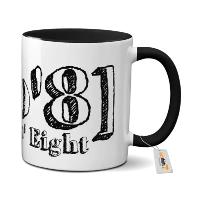 Motiv: Tasse farbig - Sixteen o' Eight [16o'8] 