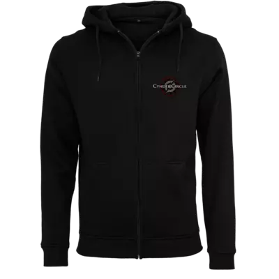 Motiv: Heavy Zip-Hoodie - Feuerrad front 