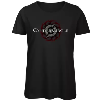 Motiv: Organic Lady T-Shirt - Feuerrad front 