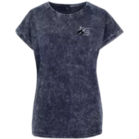 Motiv: Ladies Acid Washed Extended Shoulder Tee - Max - Blind 