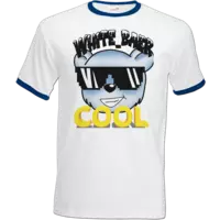 Motiv: T-Shirt Ringer - Cool Logo - bestimme auf Wunsch Details wie Produkt, Grösse, Farbe und Position selbst ! Motiv: T-Shirt Ringer - Cool Logo