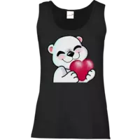 Motiv: Tank Top Damen Classic - Herz - bestimme auf Wunsch Details wie Produkt, Grösse, Farbe und Position selbst ! Motiv: Tank Top Damen Classic - Herz