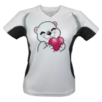 Motiv: Laufshirt Lady Running T - Herz - bestimme auf Wunsch Details wie Produkt, Grösse, Farbe und Position selbst ! Motiv: Laufshirt Lady Running T - Herz