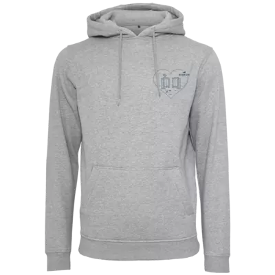 Motiv: Heavy Hoodie - Strandzelte mit Herz 