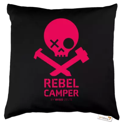 Motiv: Kissen Baumwolle - RebelCamper Logofull 