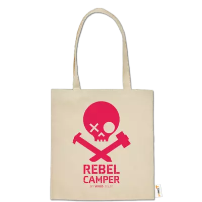 Motiv: Baumwolltasche - RebelCamper Logofull 