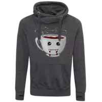 Motiv: Cross Neck Hoodie - Vamptea - bestimme auf Wunsch Details wie Produkt, Grösse, Farbe und Position selbst ! Motiv: Cross Neck Hoodie - Vamptea