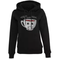 Motiv: Womens Heavy Hoody - Vamptea - bestimme auf Wunsch Details wie Produkt, Grösse, Farbe und Position selbst ! Motiv: Womens Heavy Hoody - Vamptea
