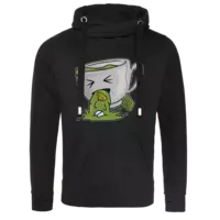 Motiv: Cross Neck Hoodie - Bah - bestimme auf Wunsch Details wie Produkt, Grösse, Farbe und Position selbst ! Motiv: Cross Neck Hoodie - Bah