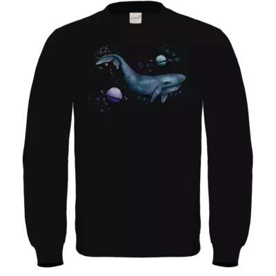 Motiv: Sweatshirt FAIR WEAR - gelaxy whale 