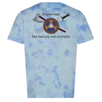 Motiv: Tie-Dye T-Shirt - Krieger aus Walhalla - bestimme auf Wunsch Details wie Produkt, Grösse, Farbe und Position selbst ! Motiv: Tie-Dye T-Shirt - Krieger aus Walhalla