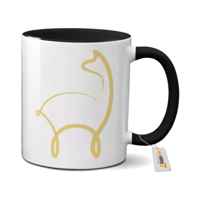 Motiv: Tasse farbig