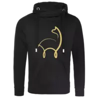 Motiv: Cross Neck Hoodie - bestimme auf Wunsch Details wie Produkt, Grösse, Farbe und Position selbst ! Motiv: Cross Neck Hoodie