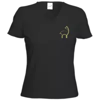 Motiv: T-Shirt Damen V-Neck Classic - bestimme auf Wunsch Details wie Produkt, Grösse, Farbe und Position selbst ! Motiv: T-Shirt Damen V-Neck Classic