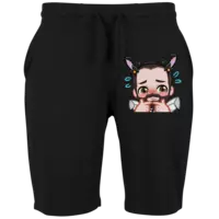 Motiv: Terry Shorts - Nino Maid Shy - bestimme auf Wunsch Details wie Produkt, Grösse, Farbe und Position selbst ! Motiv: Terry Shorts - Nino Maid Shy