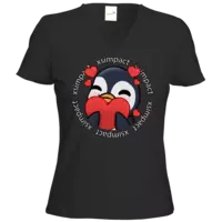 Motiv: T-Shirts Damen V-Neck FAIR WEAR - Liebe - bestimme auf Wunsch Details wie Produkt, Grösse, Farbe und Position selbst ! Motiv: T-Shirts Damen V-Neck FAIR WEAR - Liebe