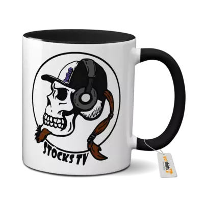 Motiv: Tasse farbig - STV Twitch-Skull