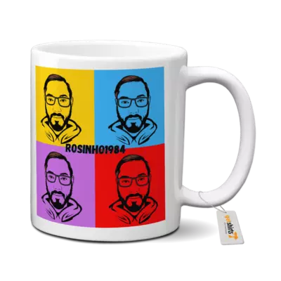 Motiv: Tasse - Bunt