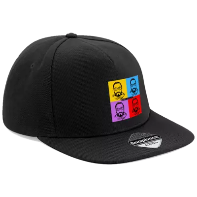 Motiv: Flatpeak Cap - Bunt 