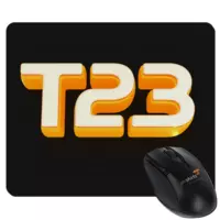 Motiv: Mousepad Textil - T23-Logo - bestimme auf Wunsch Details wie Produkt, Grösse, Farbe und Position selbst ! Motiv: Mousepad Textil - T23-Logo