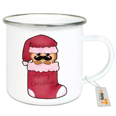 Motiv: Emaille-Tasse