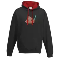 Motiv: Two-Tone Hoodie - bestimme auf Wunsch Details wie Produkt, Grösse, Farbe und Position selbst ! Motiv: Two-Tone Hoodie