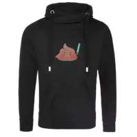 Motiv: Cross Neck Hoodie - bestimme auf Wunsch Details wie Produkt, Grösse, Farbe und Position selbst ! Motiv: Cross Neck Hoodie