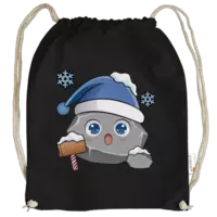 Motiv: Cotton Gymsac - winter - bestimme auf Wunsch Details wie Produkt, Grösse, Farbe und Position selbst ! Motiv: Cotton Gymsac - winter