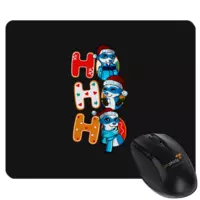 Motiv: Mousepad Textil - HoHoHo - bestimme auf Wunsch Details wie Produkt, Grösse, Farbe und Position selbst ! Motiv: Mousepad Textil - HoHoHo
