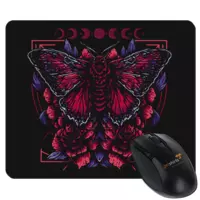 Motiv: Mousepad Textil - Moth Emblem - bestimme auf Wunsch Details wie Produkt, Grösse, Farbe und Position selbst ! Motiv: Mousepad Textil - Moth Emblem