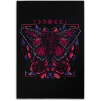 Motiv: Puzzle - Moth Emblem - bestimme auf Wunsch Details wie Produkt, Grösse, Farbe und Position selbst ! Motiv: Puzzle - Moth Emblem