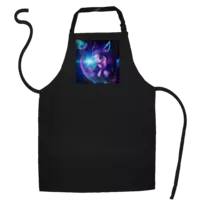 Motiv: Schürze - GalaxycatSpace - bestimme auf Wunsch Details wie Produkt, Grösse, Farbe und Position selbst ! Motiv: Schürze - GalaxycatSpace