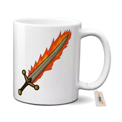 Motiv: Tasse - Feuerclaymore 