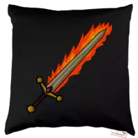 Motiv: Kissen Baumwolle - Feuerclaymore - bestimme auf Wunsch Details wie Produkt, Grösse, Farbe und Position selbst ! Motiv: Kissen Baumwolle - Feuerclaymore
