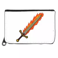 Motiv: Geldboerse - Feuerclaymore - bestimme auf Wunsch Details wie Produkt, Grösse, Farbe und Position selbst ! Motiv: Geldboerse - Feuerclaymore