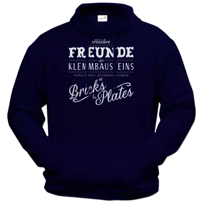 Motiv: Hoodie Premium FAIR WEAR - Freunde des Klemmmbausteins 