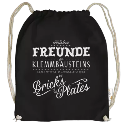 Motiv: Cotton Gymsac - Freunde des Klemmmbausteins 