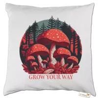 Motiv: Kissen - Grow your way - bestimme auf Wunsch Details wie Produkt, Grösse, Farbe und Position selbst ! Motiv: Kissen - Grow your way