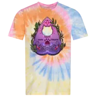 Motiv: Tie-Dye T-Shirt - Cat Ouija - bestimme auf Wunsch Details wie Produkt, Grösse, Farbe und Position selbst ! Motiv: Tie-Dye T-Shirt - Cat Ouija