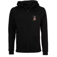 Motiv: Heavy Zip-Hoodie - Bubbletea Katze - bestimme auf Wunsch Details wie Produkt, Grösse, Farbe und Position selbst ! Motiv: Heavy Zip-Hoodie - Bubbletea Katze