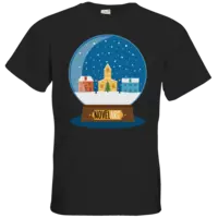 Motiv: T-Shirt Premium - Schneekugel - bestimme auf Wunsch Details wie Produkt, Grösse, Farbe und Position selbst ! Motiv: T-Shirt Premium - Schneekugel